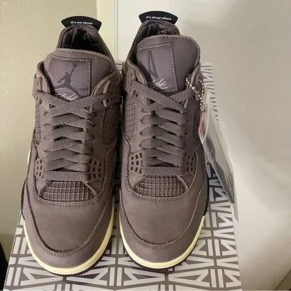 NEW A Ma maniere x Air Jordan 4 Violet Ore - Picture 3 of 6